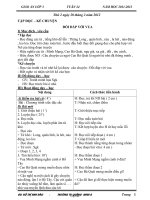 Giáo án Lớp 3 Tuần 24 - Trường TH Quảng Minh B