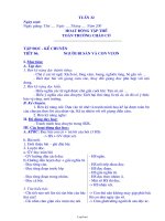 Giáo án Tổng hợp Lớp 3 - Tuần 32 (Bản đẹp)