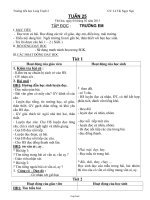 Thiết kế bài dạy lớp 1 - Tuần 25 - Trường tiểu học Long Trạch 2