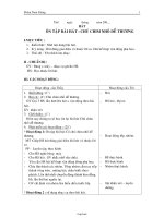 Giáo án Âm nhạc lớp 2 - Học kì 2 - Bài: Ôn tập bài hát: Chú chim nhỏ dễ thương