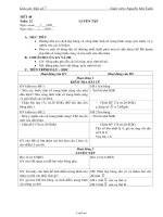 Giáo án Đại số 7 tiết 48 đến 54