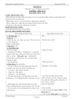 Giáo án Tổng hợp các môn học lớp 2 - Trường Tiểu học Lê Văn Tám - Tuần 6