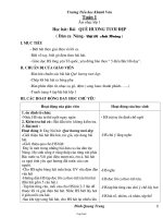 Giáo án Âm nhạc tiểu học - Tuần 1 đến 15 - Trường Tiểu học Khánh Vân