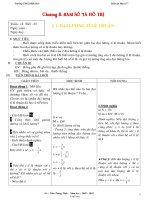 Giáo án Đại số 7 tiết 23 đến 30 - Trường THCS Đắk Drô