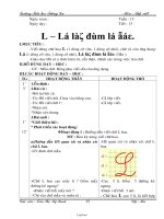 Giáo án môn Tập viết - Tuần 13 đến tuần 16