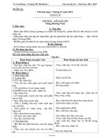 Giáo án Đại 7 - THCS Lê Hồng Phong - Tiết 51: Khái niệm về biểu thức đại số