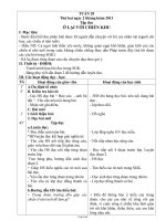 Giáo án Lớp 3 - Tuần 20 - Chuẩn kiến thức kỹ năng