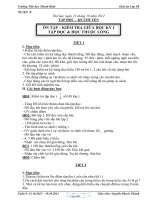 Giáo án Lớp 3 Tuần 9 - Trường Tiểu học Thanh Bình