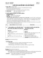 Giáo án Ngữ văn lớp 6 - Tiết dạy 128: Luyện tập cách viết đơn và sửa lỗi về đơn từ