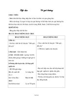 Giáo án Tập đọc 3 tuần 11: Vẽ quê hương