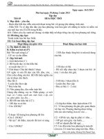 Giáo án lớp 4 Tuần 23 – Trường Tiểu Học Bá Xuyên – Thị xã Sông Công – Thái Nguyên