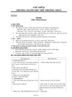 Giáo án Tiếng Việt khối 1 - Tuần học 3