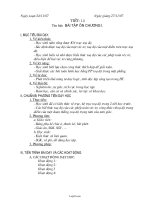 Giáo án Hình học 10 NC tiết 13: Bài tập ôn chương I