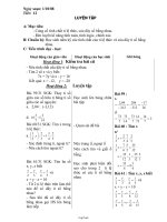 Giáo án Đại số khối 7 - Tiết 12: Luyện tập