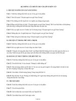 Hệ thống câu hỏi ôn thi vào lớp 10 môn Văn