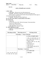 Giáo án Ngữ văn 8 - Kì II - Tiết 122: Chữa lỗi diễn đạt (lô-gíc)