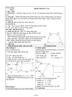 Giáo án Hình học 8 - Tiết 3-6 - Năm học 2010-2011