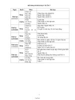 Giáo án chuẩn Tuần 20 Lớp 3