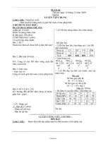 Giáo án Lớp 3 - Tuần 16 - Năm học 2009-2010 (Bản đẹp)