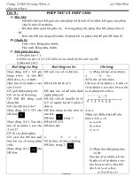 Giáo án Lớp 6 - Môn Toán - Tiết 9: Phép trừ và phép chia