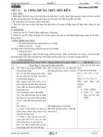 GA Đại số 7 – THCS Phước Hòa - Tiết 61: Cộng, trừ đa thức một biến