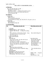 Giáo án Tổng hợp lớp 1 - Tuần 2