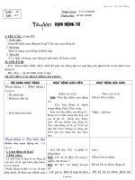 Giáo án Ngữ văn 6 - Tiết 61: Tiếng Việt Cụm động từ - Vạn Văn Thoảng