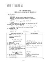 Giáo án Tin học 8 - Tiết 9-10 - Năm học 2010-2011