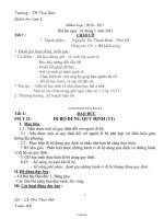 Giáo án Lớp 1 - Tuần 23 - GV : Lê Thị Thu Hà - Trường TH Thọ Sơn