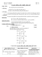 Giáo án môn học Số học lớp 6 - Tuần 25 - Tiết 74: Bài 5: Quy đồng mẫu nhiều phân số