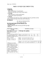 Bài giảng môn học Ngữ văn lớp 7 - Buổi 1: Luyện tập ( phần văn)