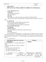 Giáo án Địa lý 7 - Tuần 29