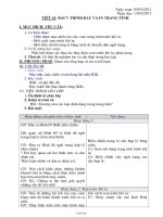 Giáo án Tin học 7 Bài 7: Trình bày và in trang tính