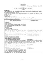 Giáo án tổng hợp lớp 3 - Tuần thứ 27 năm 2012