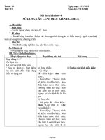 Giáo án Tin học 8 - Tiết 31, Bài thực hành số 4: Sử dụng câu lệnh điều kiện If...Then - Năm học 2009-2010