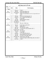 Giáo án các môn khối 3 - Tuần 5 - Trường Tiểu Học Kim Đồng