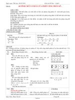 Giáo án Số học khối 6 - Tiết 81 - Bài 8: Tính chất cơ bản của phép cộng phân số