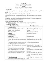 Giáo án Lớp 3 - Tuần 28 năm 2013