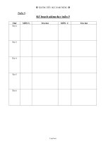 Giáo án Tiếng việt Lớp 3 - Tuần 5 - Năm học 2004-2005 - Trường Tiểu học Hanh Thông