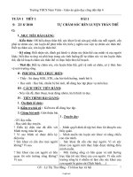 Giáo án lớp 6 môn Giáo dục công dân - Tuần 1 - Tiết 1: Bài 1: Tự chăm sóc rèn luyện thân thể (Tiết 17)