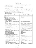 Giáo án Lớp 2 tuần 17 - Trường Tiểu học Phan Bội Châu