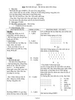 Giáo án môn Thể dục lớp 6 - Tiết 5: Đội hình đội ngũ – bài thể dục phát triển chung