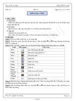 Giáo án Tin học lớp 7 tiết 49: Kiểm tra 1 tiết