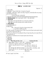 Giáo án môn Đại số 6 - Trường THCS Liên Lập - Tiết 47: Luyện tập