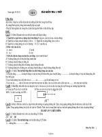 Giáo án Vật lí Lớp 8 - Tiết 9: Kiểm tra 1 tiết - Năm học 2010-2011 - Đoàn Văn Tiến