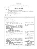 Giáo án Lớp 2 tuần 21 - Trường Tiểu học Phan Bội Châu