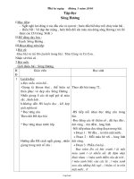 Giáo án môn Tập đọc lớp 3 - Tiết 115: Sông Hương