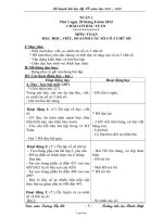 Giáo án Lớp 3 Tuần 1 - Trường tiểu học Phước Hiệp