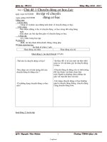 Giáo án Vật lý Khối 8 - Chương trình cả năm - Năm học 2010-2011 - Nguyễn Văn Chiêm