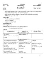 Giáo án Vật lí Lớp 8 - Tiết 7, Bài 7: Áp suất - Năm học 2009-2010 - Phan Ngọc Lan